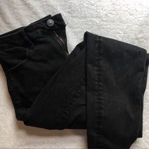 american eagle hi rise curvy jeggings size 8 short